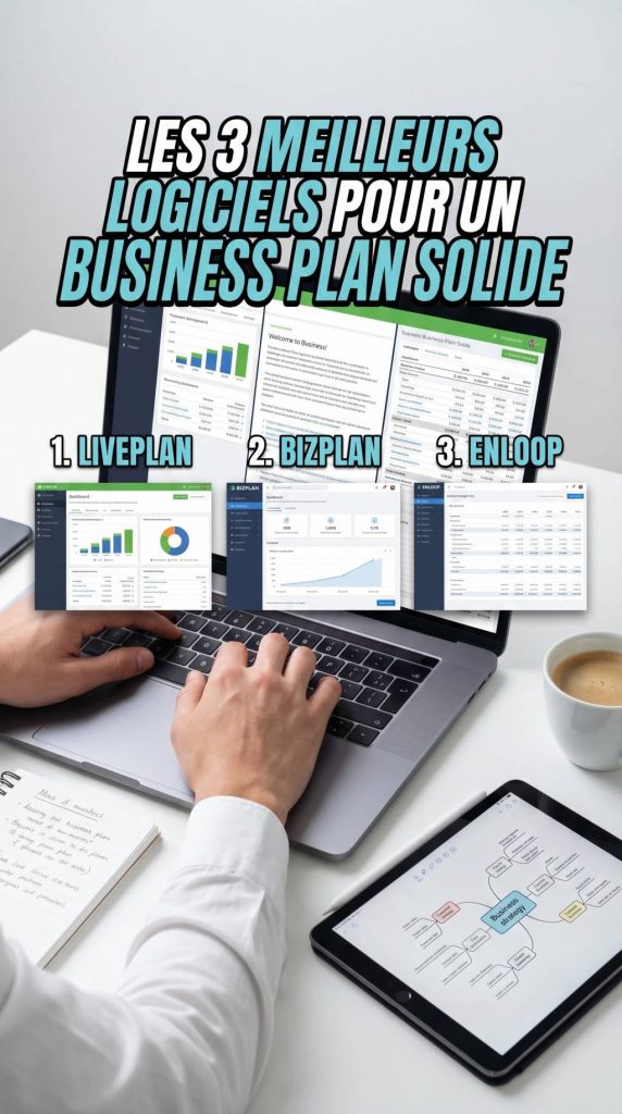 Les 3 meilleurs logiciels pour créer un business plan solide