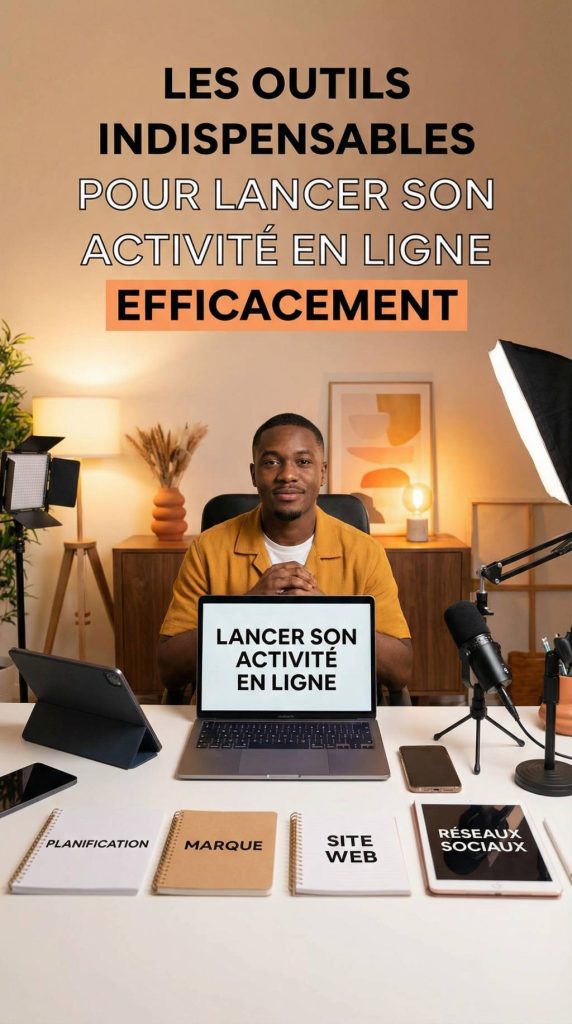 Les outils indispensables pour lancer son activité en ligne efficacement