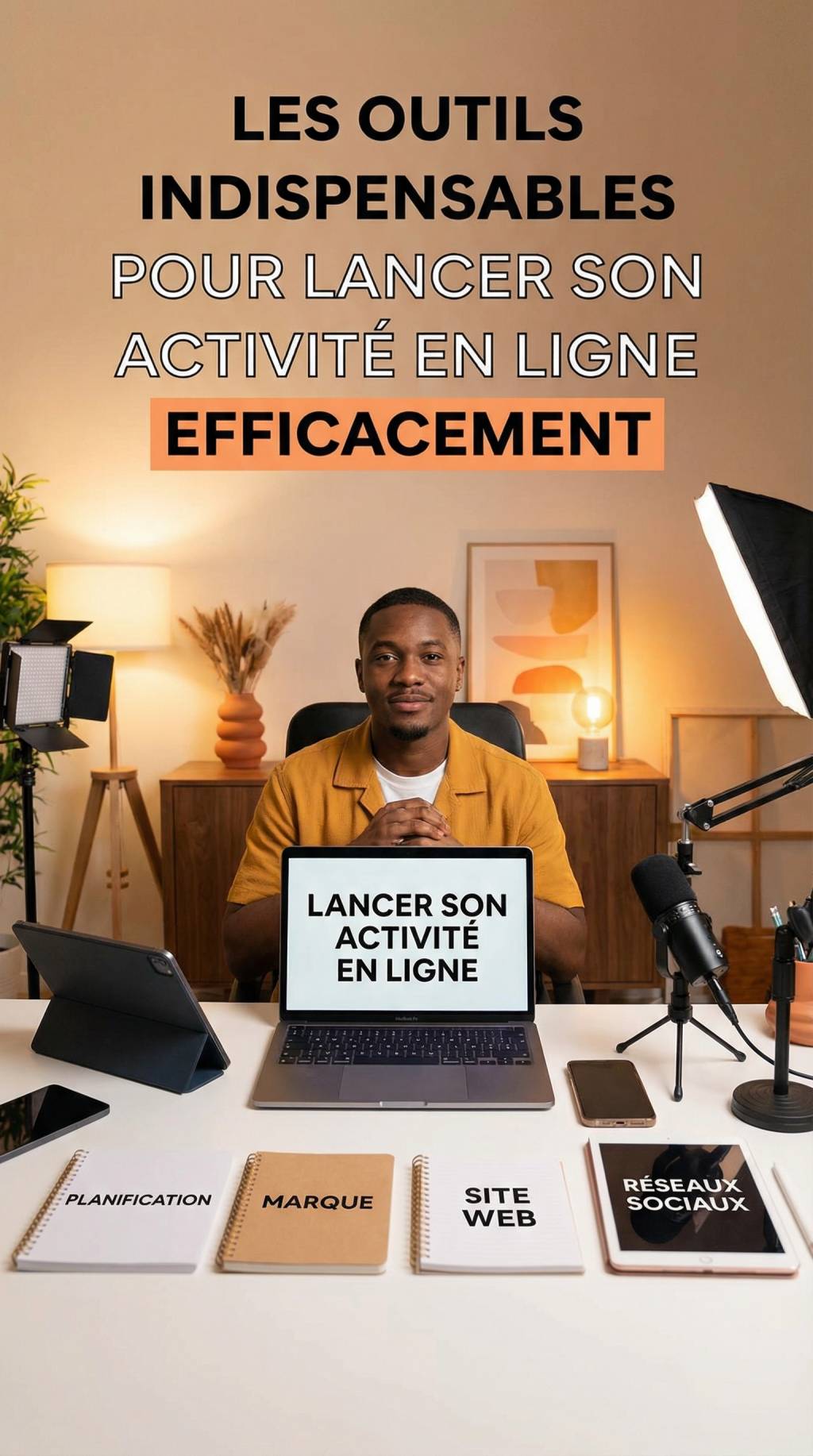 Les outils indispensables pour lancer son activité en ligne efficacement