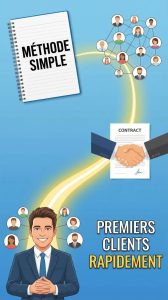 Comment trouver ses premiers clients plus rapidement avec une méthode simple