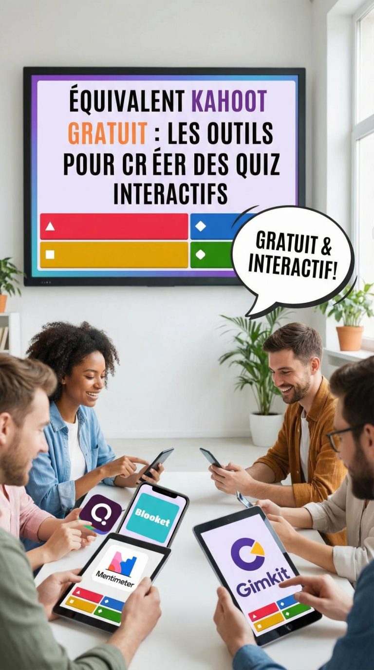 Equivalent kahoot gratuit : les outils pour créer des quiz interactifs